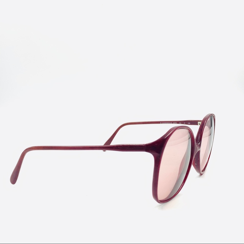 Vintage Rodenstock Red Oval Sunglasses Frames - Picture 2 of 4